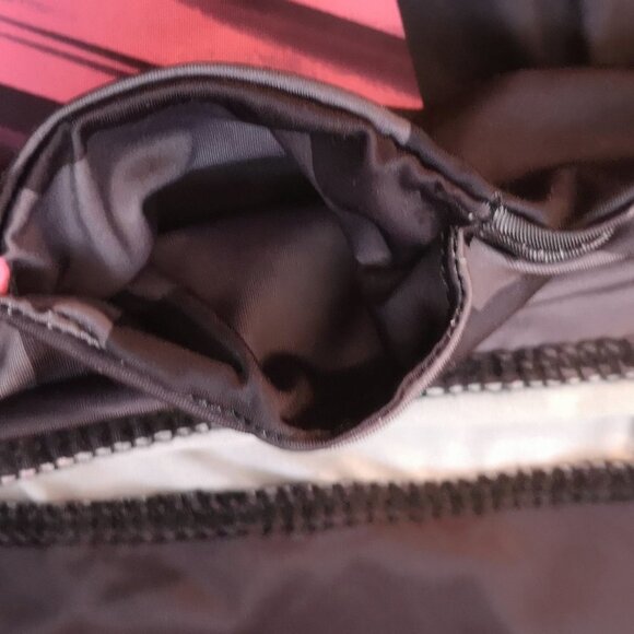 Avia Black Grey & Pink Ladies Size Large Elastic Waist Active Shorts - Picture 6 of 6